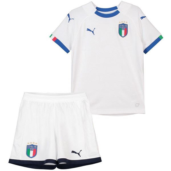 Camiseta Italia 2ª Niño 2018 Blanco